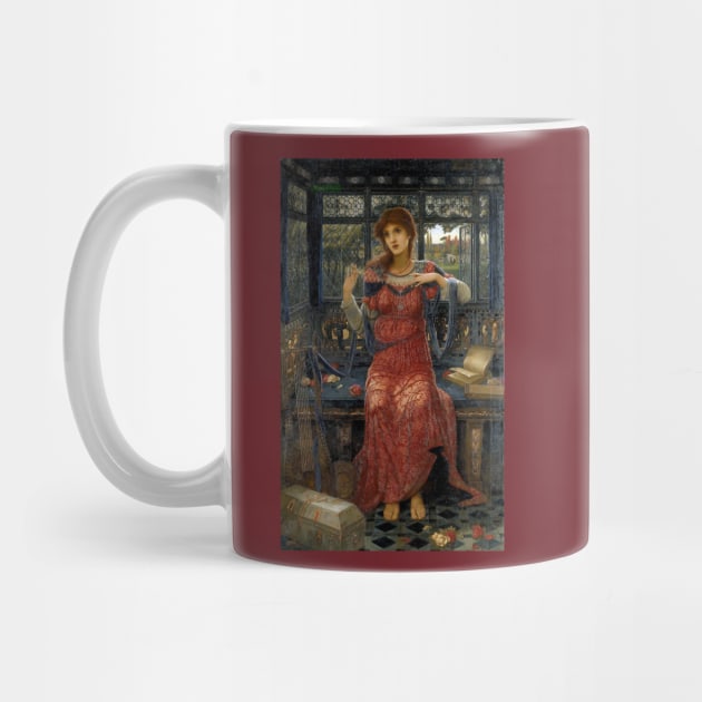 Oh Swallow, Swallow - John Melhuish Strudwick by forgottenbeauty